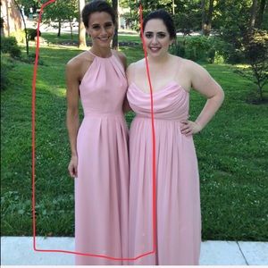 Weddington Way Isabelle Bridesmaid Dress in Blush